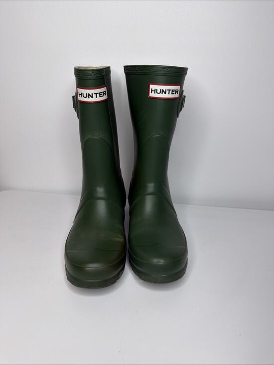 Hunter Shoes - Hunter Original Short Women’s Waterproof Rain Boots Green US 4M/5F EU 35/36 UK 3
